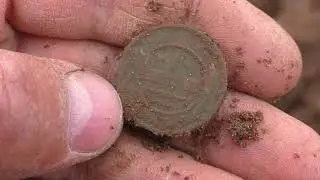 Finding coins at the old village on the edge of the field 💰