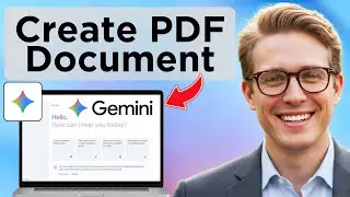 How to Create a PDF Document Directly in Gemini AI Effective Way