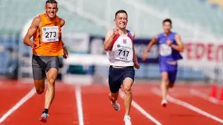 200m Men, Heat 2, National Championships, BUL 2020