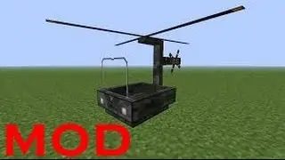 MINECRAFT : Voando de Helicóptero