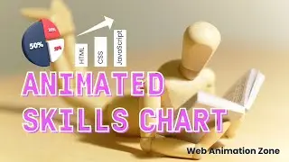 Mastering Skills Chart Animation with #html5  #css3  #javascript  | #webanimationzone