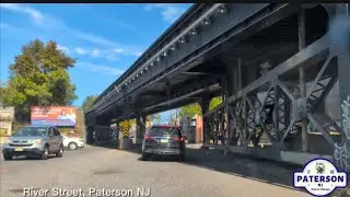 Paterson NJ - A (4K) Complete River Street Drive! #drive #driving #paterson