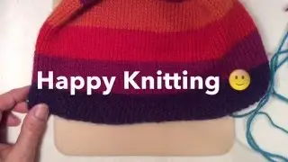 How to Knit Moss Stitch in the Round | How to knit Moss Stitch on Round Needles