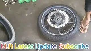 110/70 r17 front tyre installation on Hornet 160r/Duke 125/250/390
