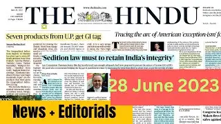 28 June 2023 The Hindu Newspaper Analysis