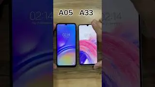 Samsung A05 vs A33