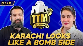 Karachi Looks Like A Bomb Side | Azad Chaiwala | Dr Shahista Lodhi | Talk That Matter | Clip