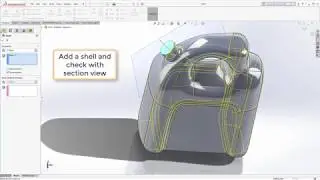 Gas Can Build Industrial Design in SOLIDWORKS (Power Surfacing add-in)