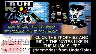 Learn music to fight a Boss?! - [Undertennis - EXTRAS]