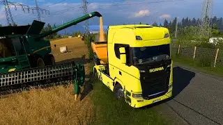 ETS 2 DE BİR İLK | TAHIL YÜKLEME ANİMASYONU VE SATIN ALINABİLİR  ELEKTRİKLİ SCANİA