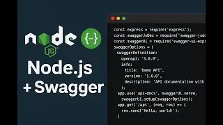 Documentação de API em Node JS com Swagger