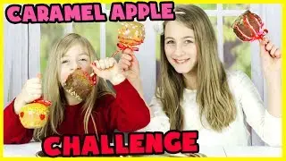 VALENTINE'S CARAMEL APPLE DIY CHALLENGE!