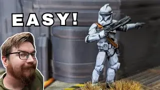 The EASIEST Way to Paint Clone Troopers!
