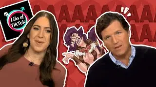Libs of Tiktok CRINGE on Tucker Carlson!