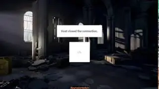 PUBG connection error- host closed the connection