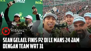 Sean Gelael Kembali Naik Podium di Le Mans 24 Jam, Finis P2 bersama Team WRT 31