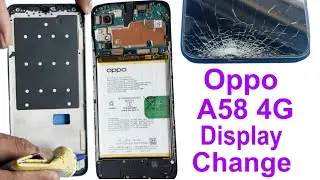 oppo A58 display change ✅| oppo A58 display replacement |oppo A58 screen repair | oppo A58 screen