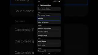 TalkBack special feature text editing action button useful command with TalkBack shortcut gesture