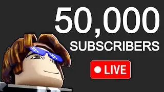 I Hit 50,000 Subscribers! (Live Reaction)