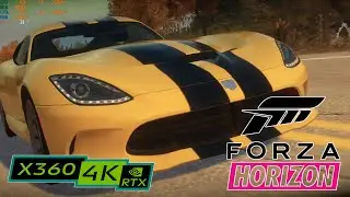 Forza Horizon / RTX 3080 4K / XBOX 360 emulator XENIA