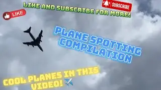 PLANE SPOTTING COMPILATION!! #avgeek #aviation #planespotting