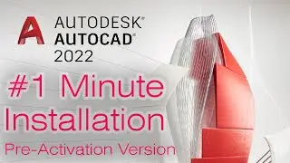 Autodesk AutoCAD 2022 | 1 Minute Installation Short Tutorial | AutoCAD New Version