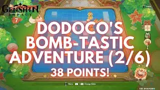 Dodoco's Bomb-Tastic Adventure Event Guide: Day2 (38 Points!) [Genshin Impact V4.1]