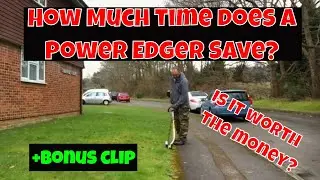 Edge Cutting your Lawn with a Power Edger