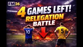 One Slip Ends the Season | FM26 Greek Relegation Battle