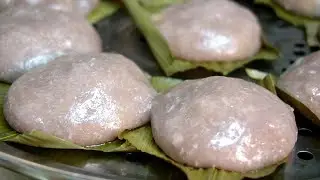 Chinese Hakka-style Steamed Taro Buns  客家特色 芋子包  ( Eng. subt. )