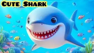 Baby Little Fish Shark and Baby Poem | New Poem Kids | Kidly Little Stories 