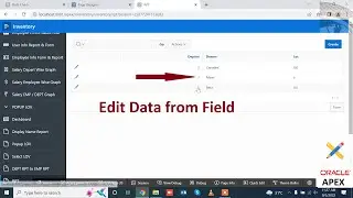 How to Add Link with Field to Edit Data in Oracle Apex | Mr Gactack