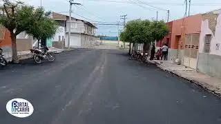 Veja as novas RUAS ASFALTADAS em Campos Sales Dezembro de 2021