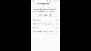 AD Blocking test 2 Samsung Internet