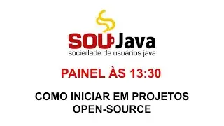 Cafe.comJava("SouJava no RoadSec 2023 - Como iniciar em projetos Open-Source");