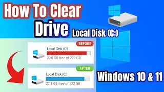 How to Clear Drive on PC | Windows 10 & 11 Tutorial