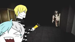 2 men screaming like girls at a roblox horror game