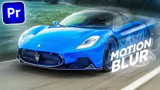 How To Add MOTION BLUR To VIDEO In Premiere Pro 2023 | Adobe Premiere Pro tutorial