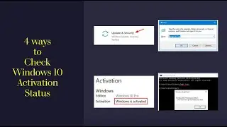 How to Check Windows 10 Activation Status - 4 ways to check
