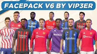FacePack V6 by ViP3eR For FIFA22 PC | TU17