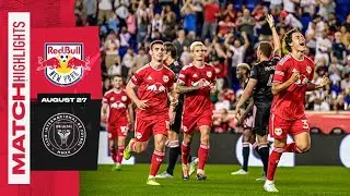 HIGHLIGHTS I Red Bulls Storm Back, Beat Inter Miami I New York Red Bulls vs. Inter Miami CF