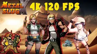 Metal Slug X CO-OP Full Game - [4K 120 FPS] - No Commentary