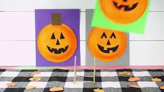 How to Make a Paper Bowl Pumpkin