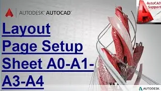 Layout-Page Setup Sheet A0-A1-A3-A4
