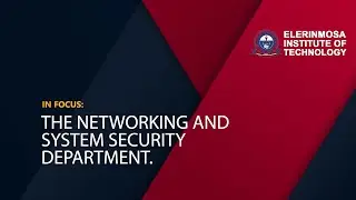 Admission: Networking and System Security Department