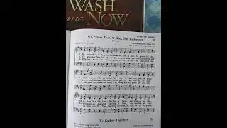 We Praise Thee, O God, Our Redeemer- Hymn Sheet, Julia C. Cory 1882-1963 #hymnal #christianmusic