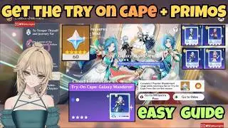 How To Get Try On Cape Free Set Trial In Miliastra Wonderland Primogems Guide in Genshin Impact