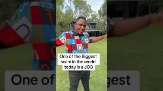 A job is a scam#