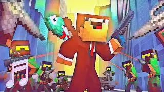 Песня - Бада Бум. Майнкрафт (Minecraft)