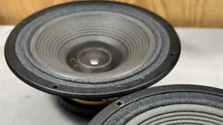 Victor old speaker. Replacing voice coil and foam.